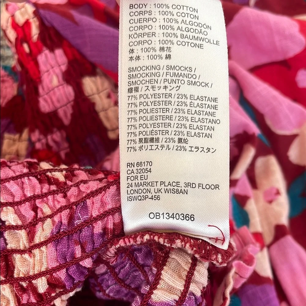 Free People Ariana printed top